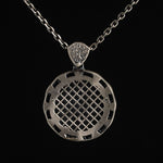 Zodiac Rim Compass Anchor Medallion Necklace  Necklace  Charmora Jewelry