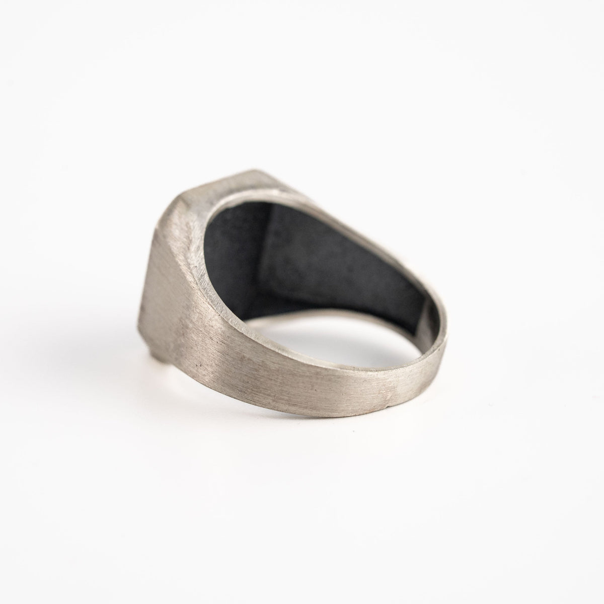 Viking Bear Relief Signet Ring  Ring  Charmora Jewelry