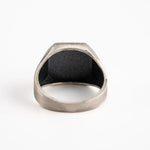 Viking Bear Relief Signet Ring  Ring  Charmora Jewelry