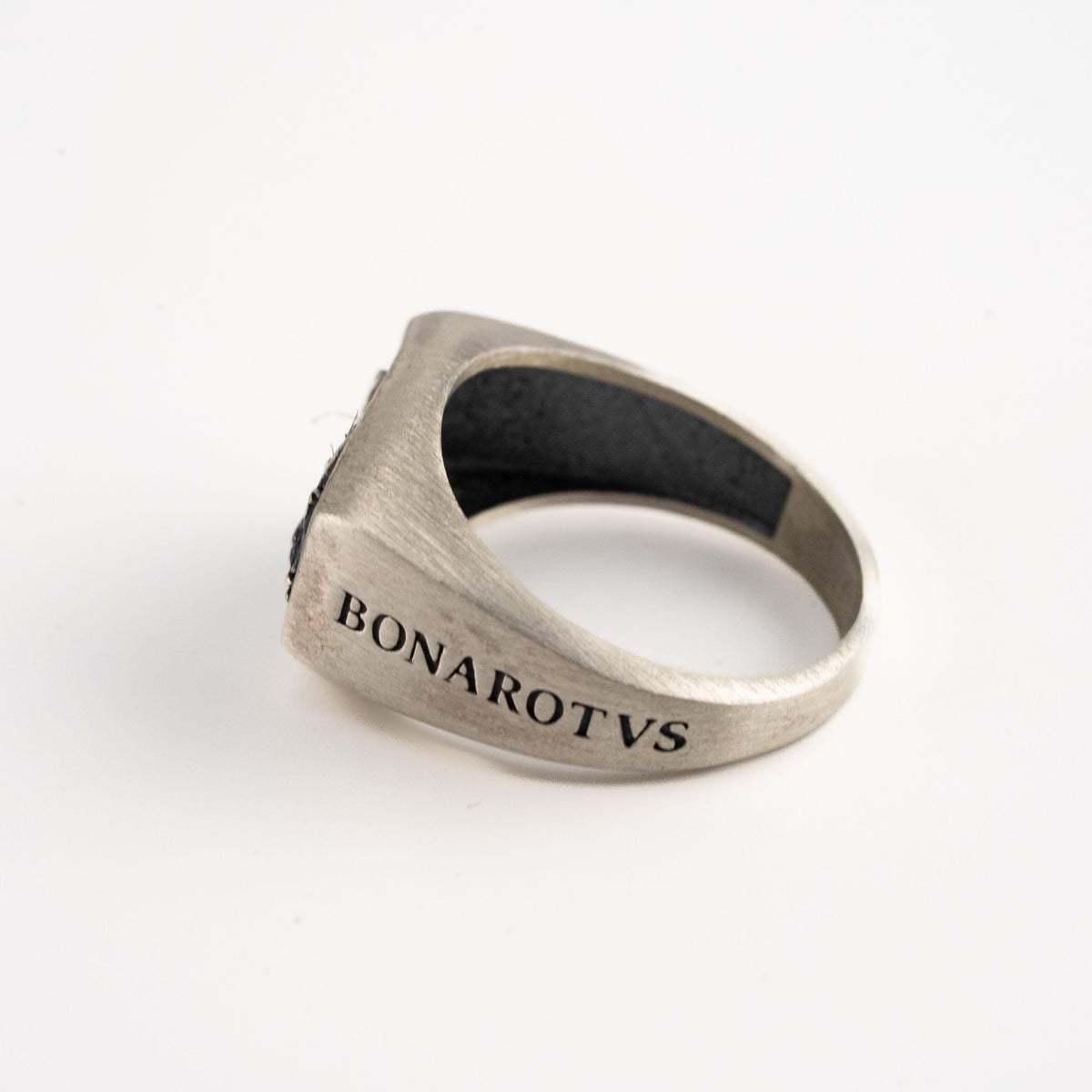 Creation of Adam Relief Signet Ring  Ring  Charmora Jewelry