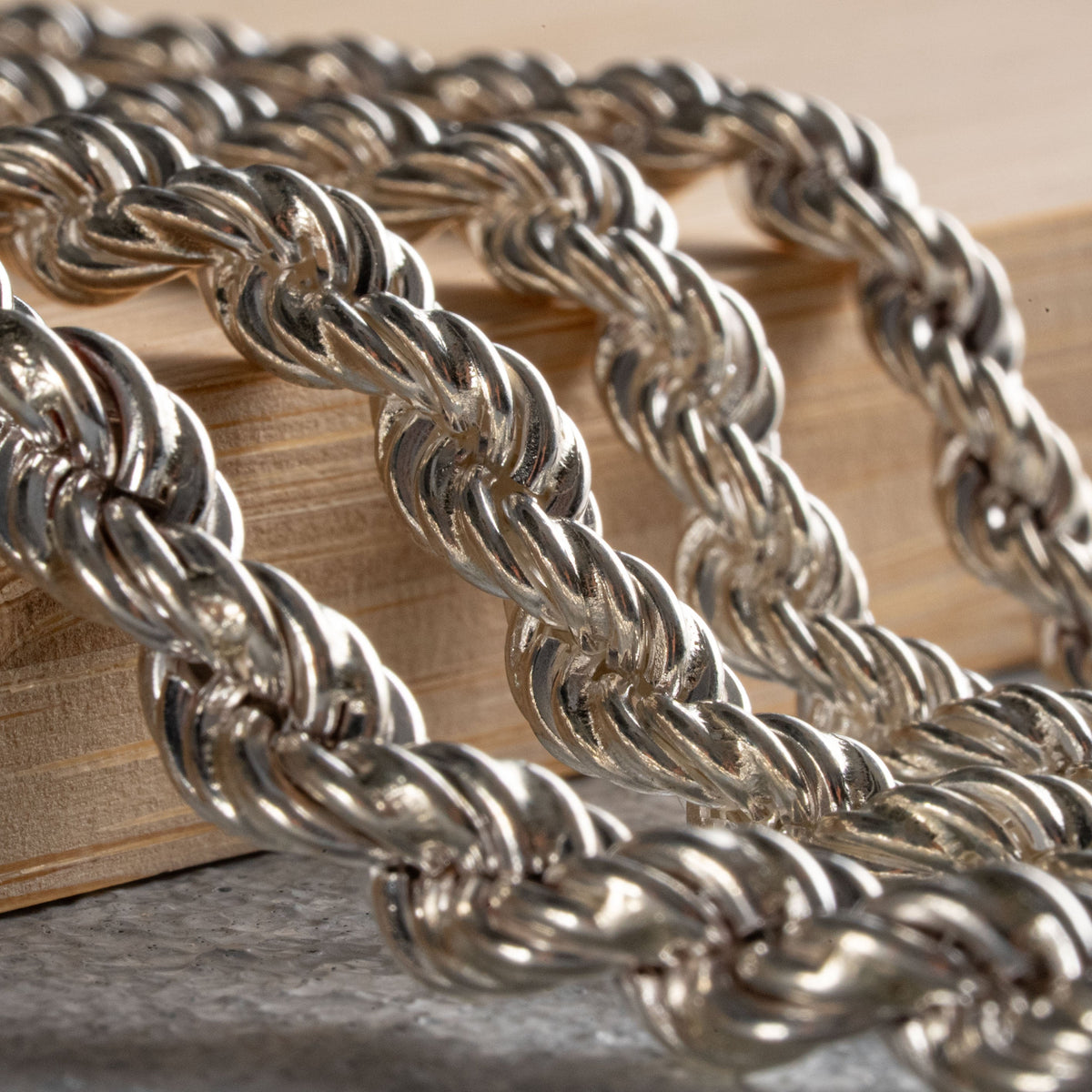Signature Rope Chain  Necklace  Charmora Jewelry