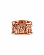 Ancient Roman Gladiator Motif Ring  Ring Charmora Jewelry