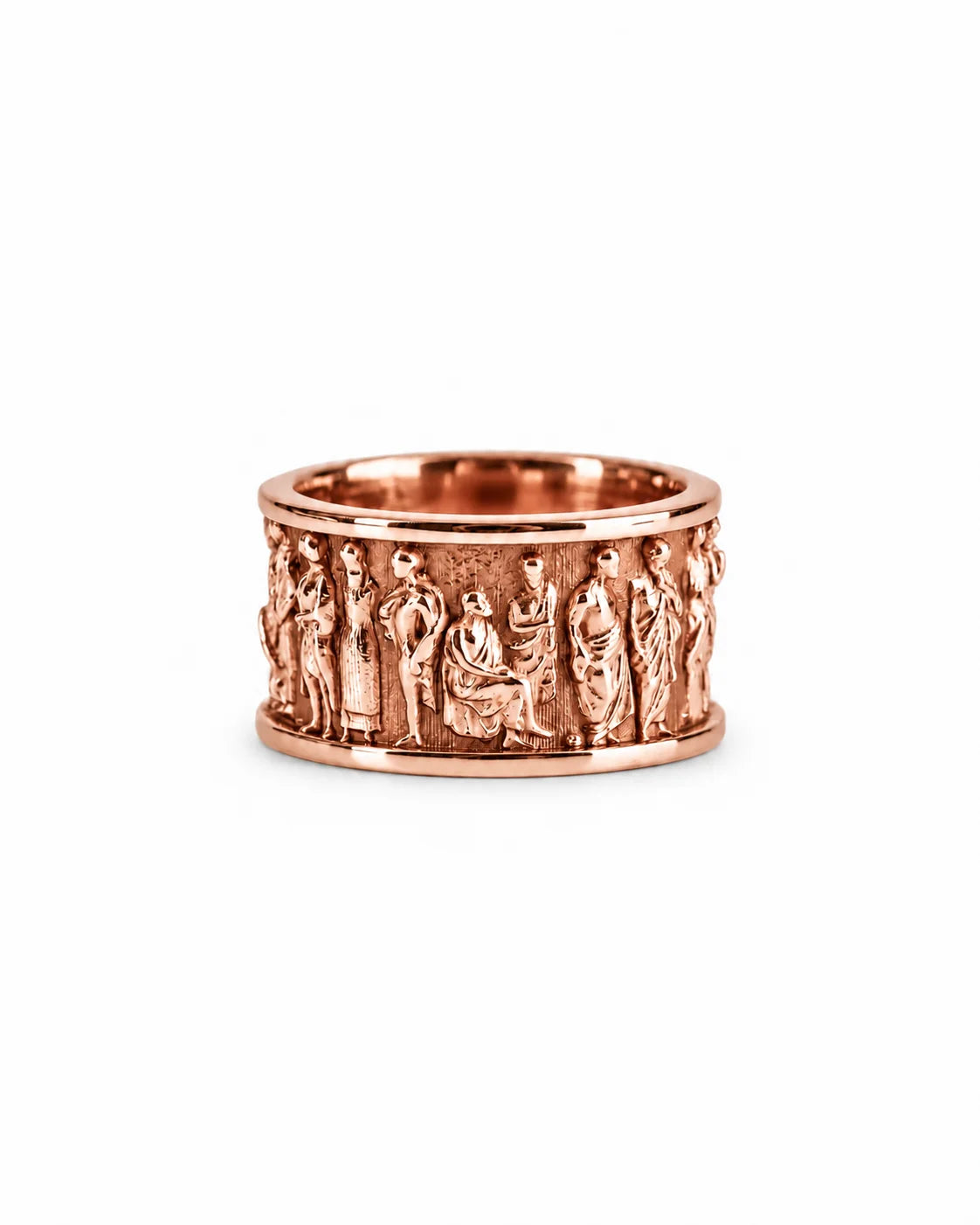 Ancient Roman Gladiator Motif Ring  Ring Charmora Jewelry