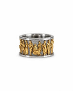 Ancient Roman Gladiator Motif Ring  Ring Charmora Jewelry