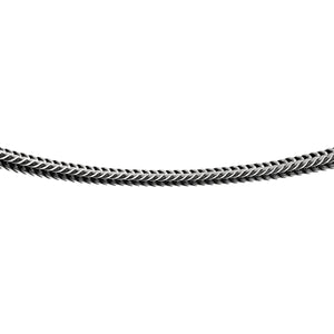 Fox Tail Structural Link Chain  Necklace  Charmora Jewelry
