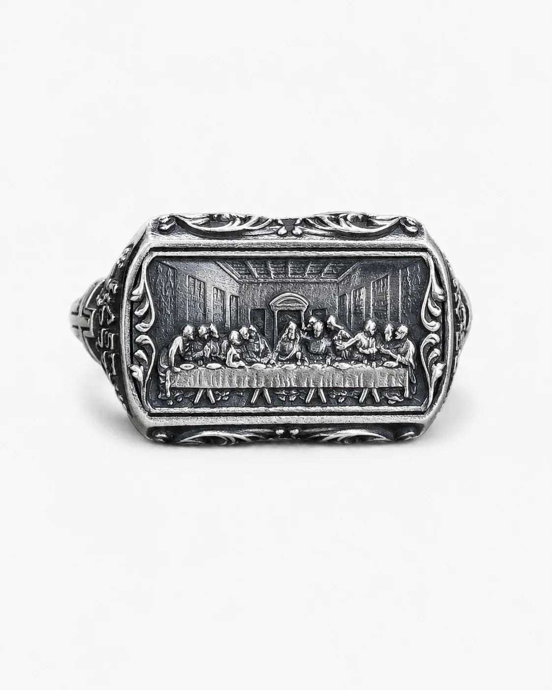Last Supper Ring: Leonardo da Vinci Artwork  Ring Charmora Jewelry