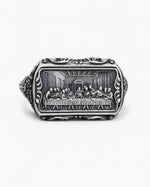 Last Supper Ring: Leonardo da Vinci Artwork  Ring Charmora Jewelry