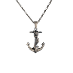 Mermaid Anchor Pendant Necklace  Necklace  Charmora Jewelry