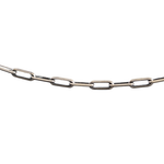 Paper Clip Chain  Necklace  Charmora Jewelry