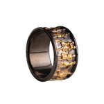Ancient Roman Gladiator Relief Motif Ring  Ring  Charmora Jewelry
