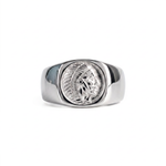 Figurative Native Heritage Feathered Ring  Ring  Charmora Jewelry