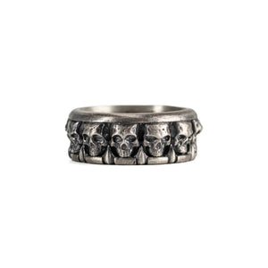 Figurative Skeletal Motif Ring  Ring  Charmora Jewelry