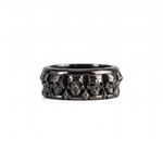 Figurative Skeletal Motif Ring  Ring  Charmora Jewelry