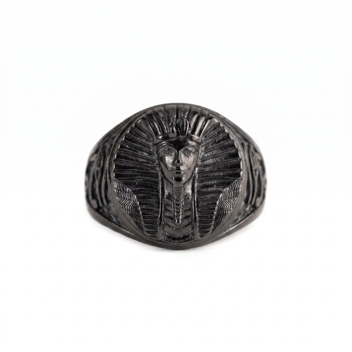 Egyptian Motif Ring  Ring  Charmora Jewelry