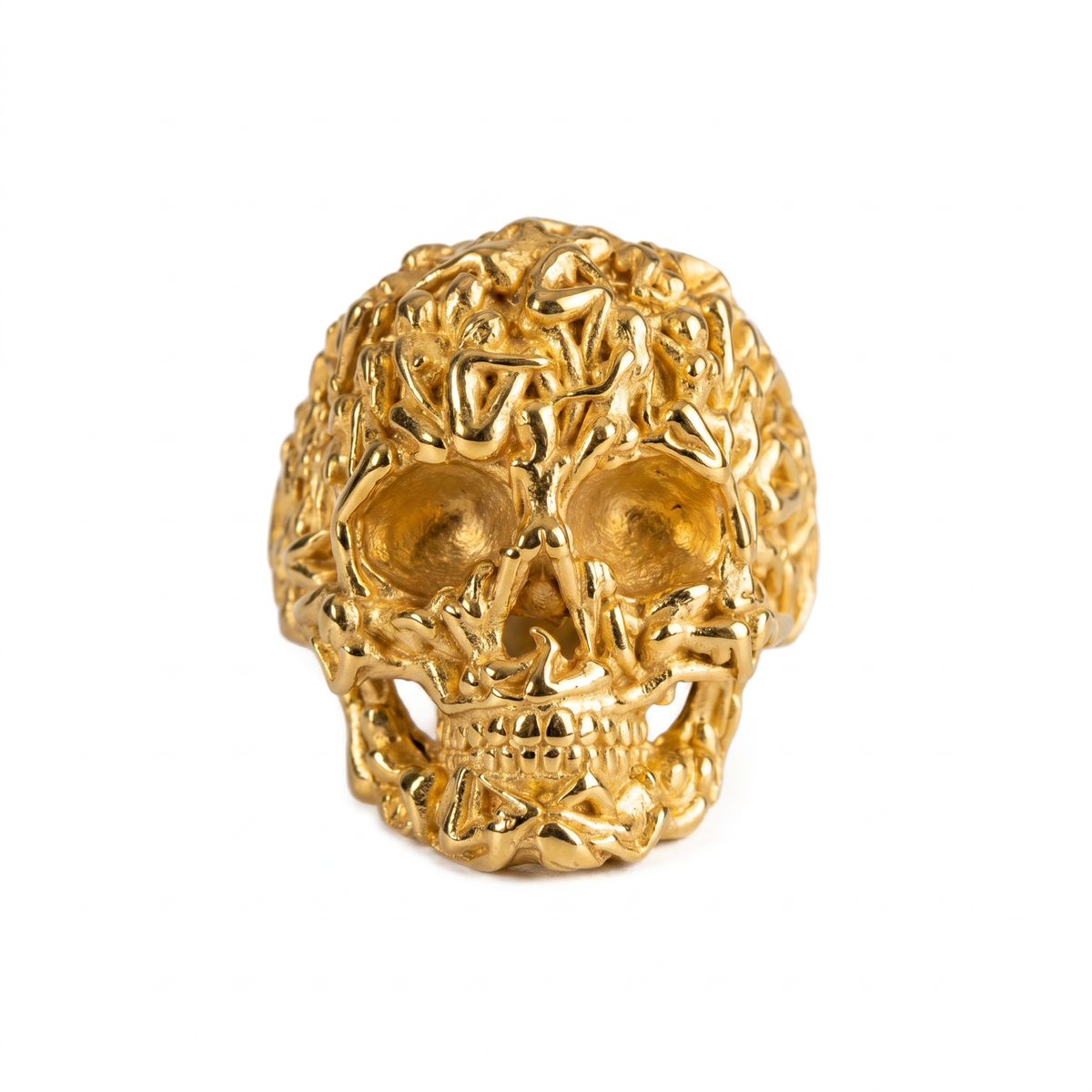 Figurative and Skull Ring  Ring  Charmora Jewelry