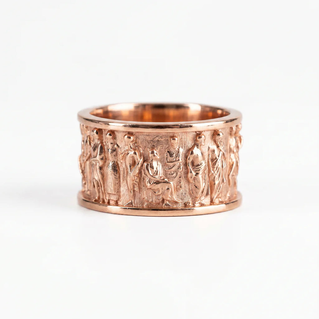 Altrömischer Senatorring: 925er Sterlingsilber, Schmuck des Römischen Reiches