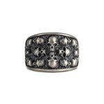 Figurative Skeletal Motif Band Ring  Ring  Charmora Jewelry