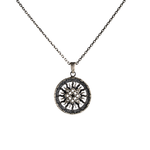 Slavic Solar Medallion Necklace  Necklace  Charmora Jewelry