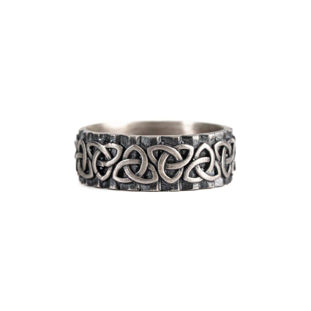 Triquetra Celtic Knot Motif Ring  Ring  Charmora Jewelry