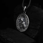Sterling Silver Spartan Warrior Pendant Necklace: Ancient Greek Jewelry Gift