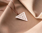 Sterling Silver Transgender Symbol Necklace: LGBT Pride Jewelry