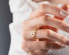 Sterling Silver Lesbian Symbol Ring: LGBTQ Pride Jewelry