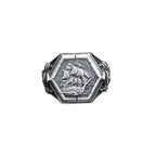 Sterling Silver Viking Sailboat Ring: Nautical Jewelry Gift   Charmora Jewelry