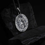 Sterling Silver Spartan Warrior Pendant Necklace: Ancient Greek Jewelry Gift