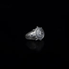 Sterling Silver Compass Ring: Nautical Fidget Jewelry, Unisex Band   Charmora Jewelry