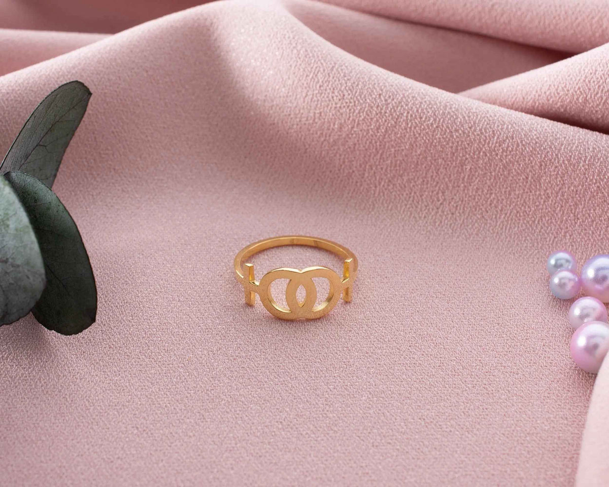 Sterling Silver Lesbian Symbol Ring: LGBTQ Pride Jewelry