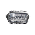 Sterling Silver Last Supper Ring: Leonardo da Vinci Artwork