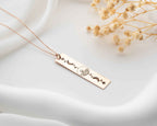 Night Court Velaris Mountain Necklace: Sterling Silver Bookish Jewelry