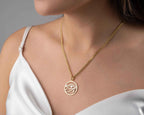 Silver Eye of Horus Necklace: Egyptian Pendant, Historical Pendant