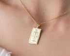 Sterling Silver Zodiac Sign Necklace: Personalized Horoscope Pendant