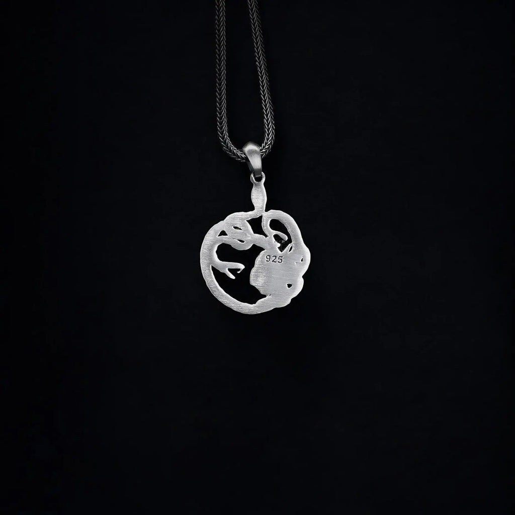 Sterling Silver Medusa Pendant Necklace: Greek Mythology Jewelry Gift   Charmora Jewelry