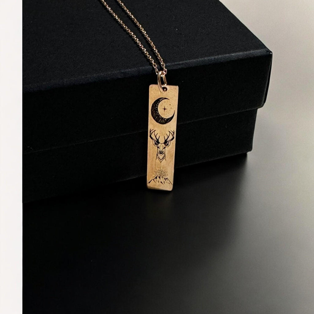 Night Court Velaris Sterling Silver Necklace: Bookish Mountain Pendant