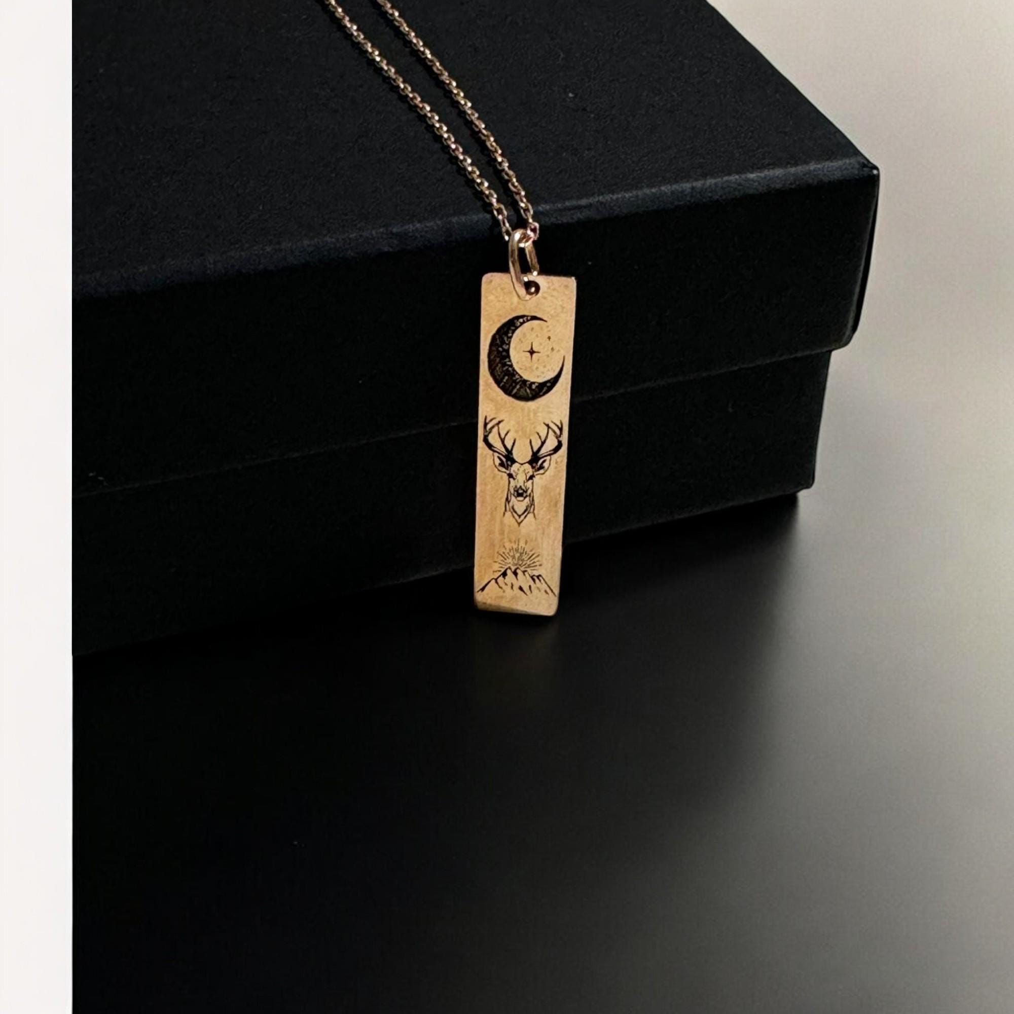 Night Court Velaris Sterling Silver Necklace: Bookish Mountain Pendant