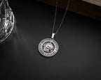 Sterling Silver Viking Boat Necklace: Norse Mythology Pendant