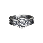 Sterling Silver Japanese Koi Fish Ring, Fish Lover Gift   Charmora Jewelry