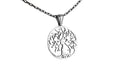 Pendentif Arbre de Vie, Collier en argent Yggdrasil scandinave, Bijoux pour hommes, Cadeau d'anniversaire, Collier personnalisé