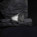 Oxidized Sterling Silver Tiger Ring, Animal Jewelry Gift