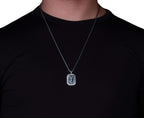 Sterling Silver Ram Necklace: Aries Zodiac Pendant, Birthday Gift   Charmora Jewelry