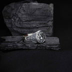 Sterling Silver Lion Head Ring: Handmade Animal Jewelry