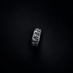 Handmade Oxidized Sterling Silver Skull Ring: Gothic Jewelry Gift   Charmora Jewelry