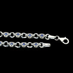 925 Sterling Silver Men’s Bracelet with Zircon Stone – Durable Chain Gift for Him   Charmora Jewelry