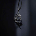 Sterling Silver Medusa Pendant Necklace: Greek Mythology Jewelry Gift