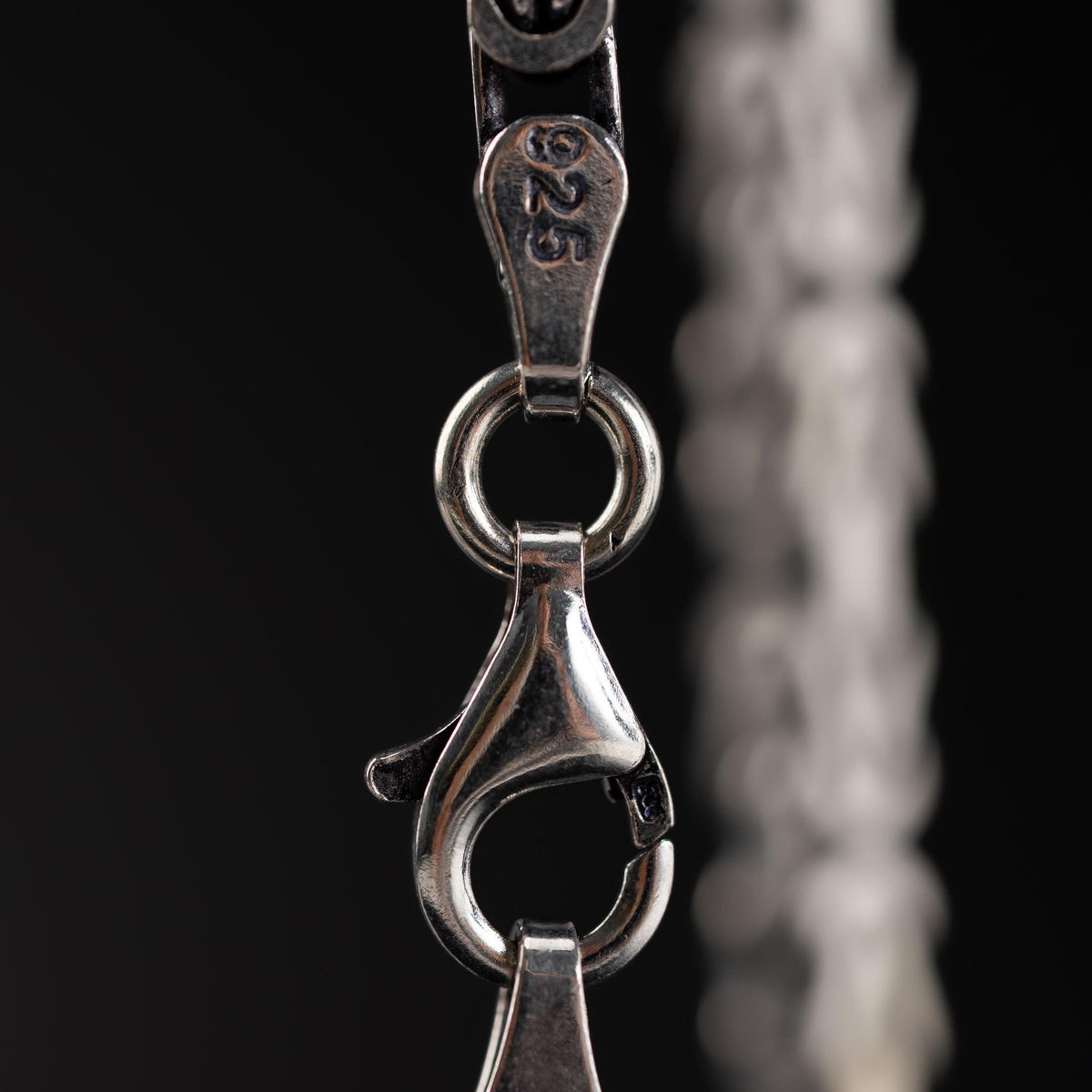 Byzantine Square Chain  Necklace  Charmora Jewelry