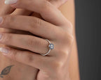 Sterling Silver Evil Eye Ring: Women's Protection Jewelry