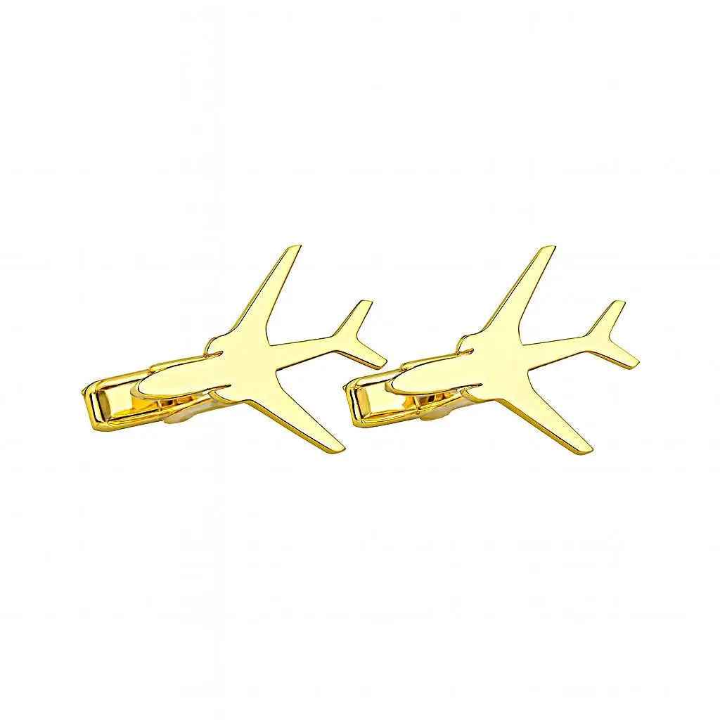 Sterling Silver Airplane Cufflinks, Groom Wedding Gift