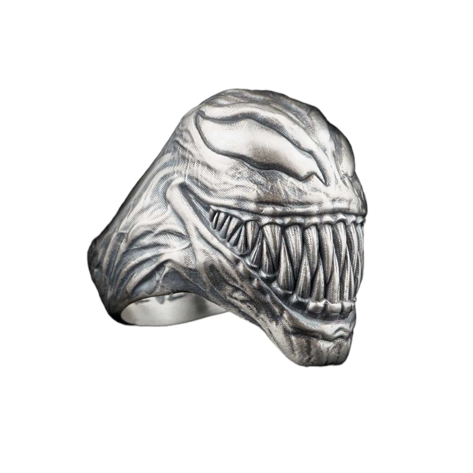 Bague Venin : Bijou Serpent Gothique en Argent Sterling